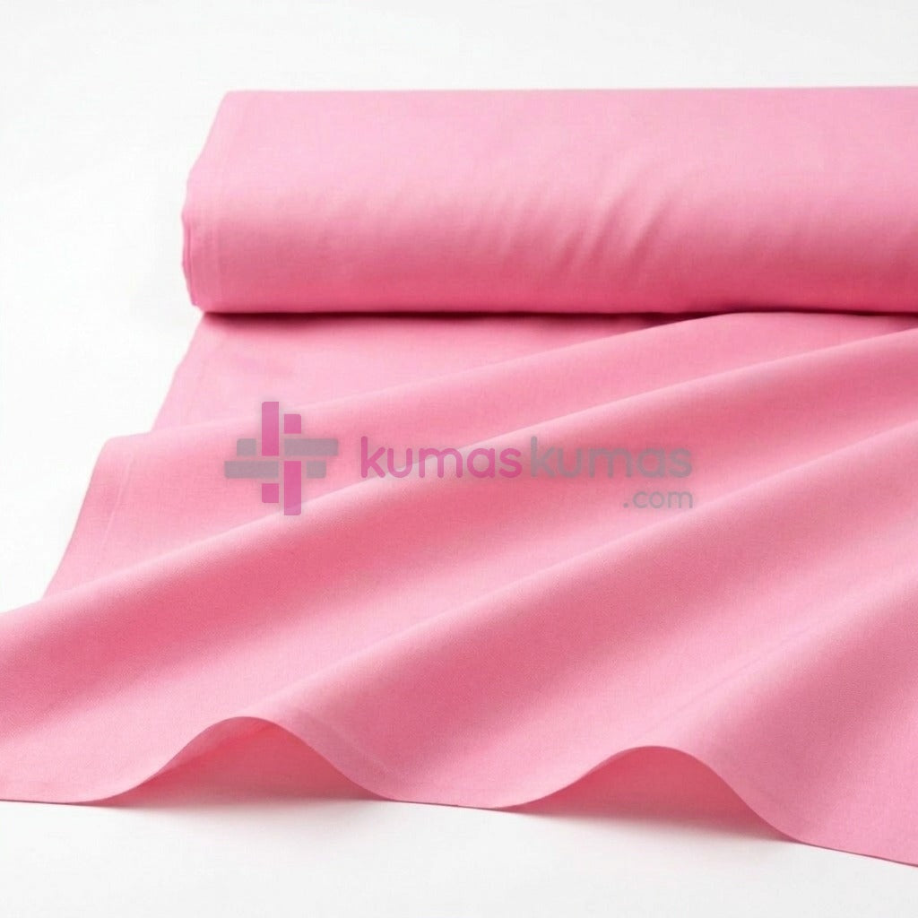 Duz Poplin 481 Pembe